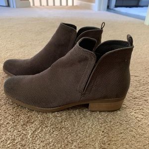 Brown booties!